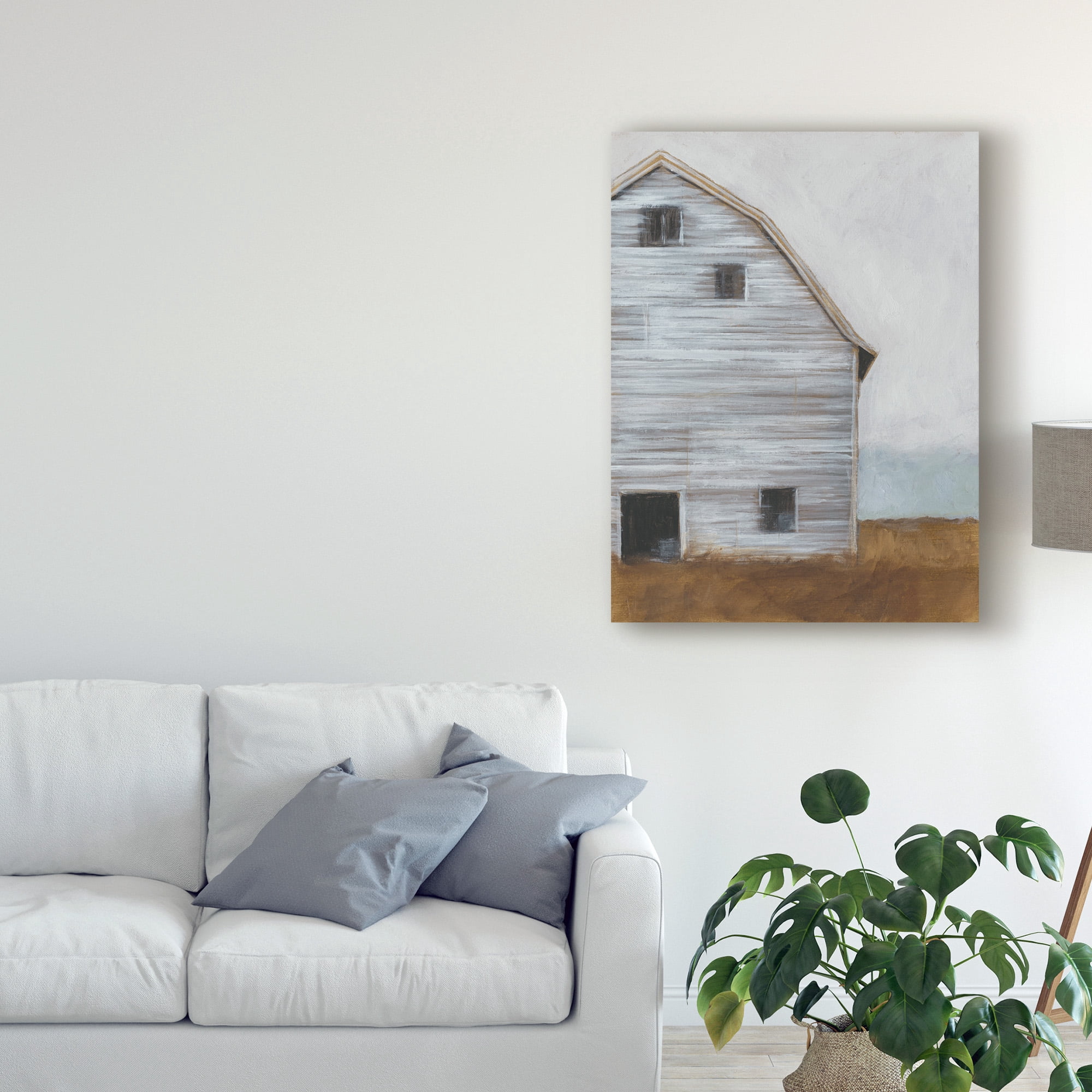 Trademark Fine Art 'Abandoned Barn I' Canvas Art by Ethan Harper