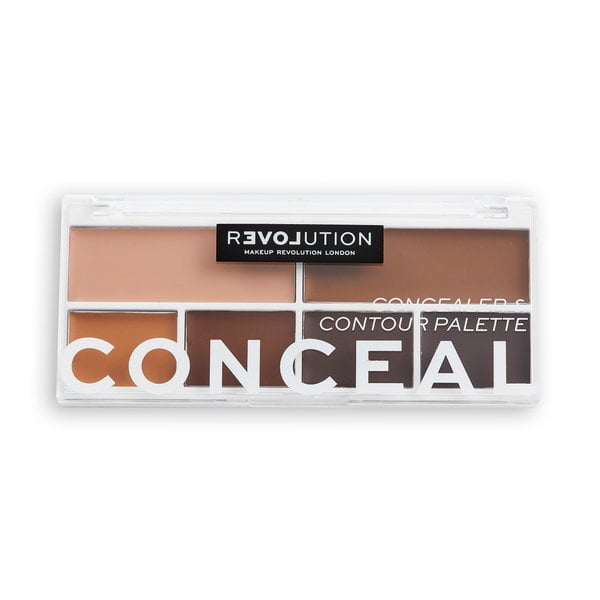 Relove by Revolution Conceal Cream Concealer Palette - Dark - Walmart.com