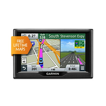 Garmin Nuvi 68LM (US & Canada) 6 Inches GPS Navigator w/ Free Lifetime Map (Best Gps For Us And Canada)