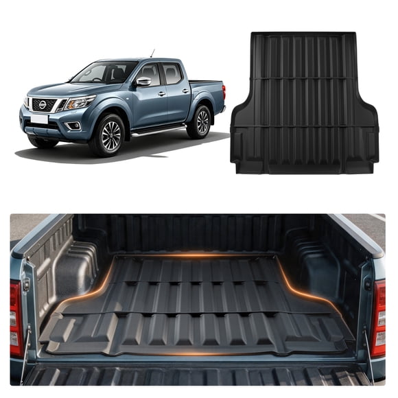 VEVOR Truck Bed Mat, TPE, Compatible with 2022-2026 Nissan Frontier Bed, Heavy Duty Custom Fit, All Weather Protection Pickup Car Trunk Liner Replacement
