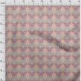 thumbnail image 4 of oneOone Velvet Peach Fabric Asian Traditional Block Sewing Material Print Fabric By The Yard 58 Inch Wide, 4 of 4