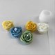 thumbnail image 2 of 3 PCS Flower Aromatherapy Candle Silicone Mold Rose Making Tools, 2 of 5