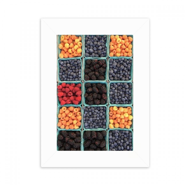 Fresh Berry Fruit Picture Nature Photograph Desktop Photo Frame Picture Display Decoration Art Painting