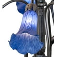 thumbnail image 4 of Meyda Tiffany 11629 Blue Tiffany Pond Lily 7 Light 24" Wide Chandelier - MultiColor, 4 of 7
