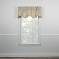 thumbnail image 4 of Ellis Curtain Meadow High Quality Room Darkening Solid Natural Color Lined Scallop Window Valance - 50 x15", Cardinal, 4 of 5