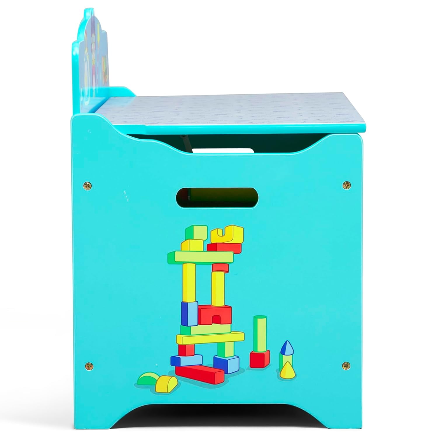 Deluxe Toy Box with Slow-Closing Lid for Kids Room Storage