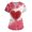 Red, variant on Valentine Day Scrub Tops for Woman Short Sleeve Medical Love Heart Print Nursing Uniforms V Neck Cute Quick Dry Scrub Tops with Pockets Pink 4XL