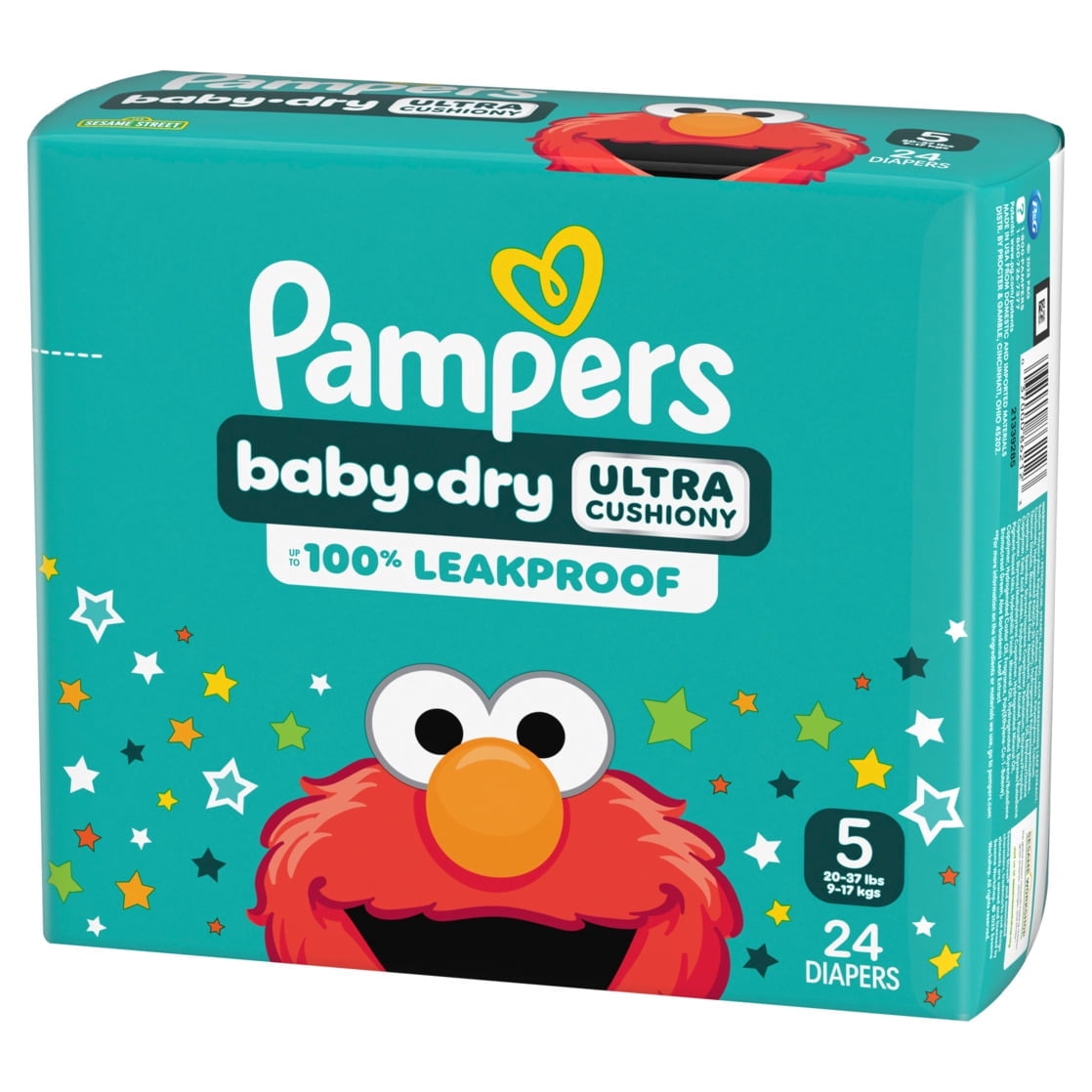 Baby Dry Diapers Size 5, 24 Count (Select for More Options)