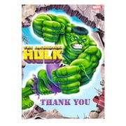 Incredible Hulk Animated Thank You Notes w/ Env. (8ct)