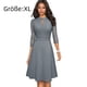 thumbnail image 1 of Elegante vestido de cóctel para fiesta con falda plisada de encaje calado, 1 of 6