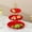 Red, variant on Cake Stand,Cookie Trays for Parties,3-Tier Dessert Cake Stand,Tiered Serving Cake Stand Small Cupcake Stand Cookie Tray Rack Candy Buffet Set Up Fruit Plate(Black 14*10in)from ANMUYUM