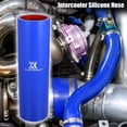 thumbnail image 2 of Unique Bargains 2.01" ID 7.87" Length Straight Silicone Reducer Hose Coupler Intercooler Tube Blue for Car, 2 of 6