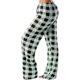 thumbnail image 3 of Pantalones de nieve Gibobby Pantalones de casa a cuadros microelásticos informales y cómodos mujer Verde S, 3 of 5