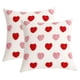 thumbnail image 2 of Funda Almohada Suave Love 2 Uds. Con Patrón Corazón 18x18 Pulgadas Decorativa para Del Y El Coche, 2 of 9