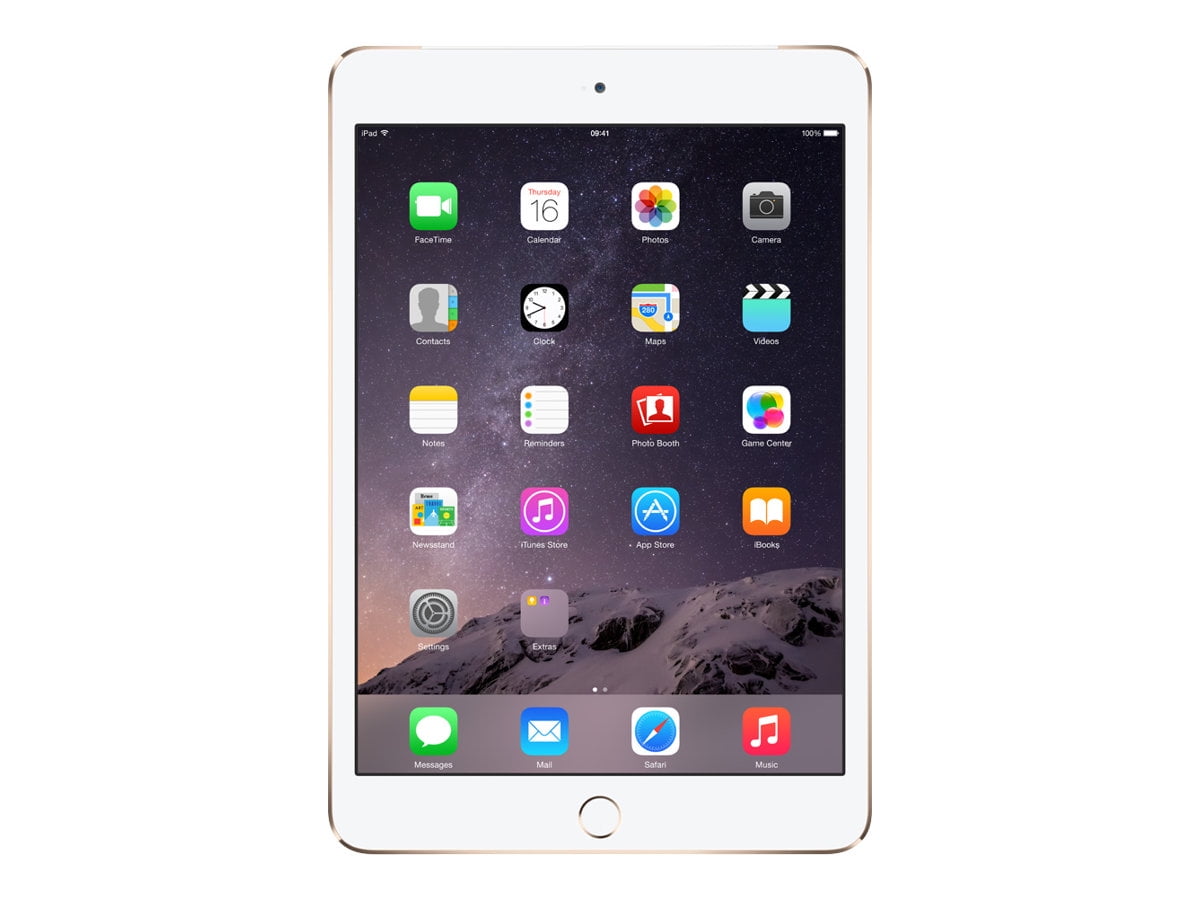 Apple iPad mini 3 Wi-Fi + Cellular - 3rd generation - tablet - 16 