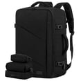 thumbnail image 1 of Mochila de viaje LOVEVOOK Travel Carry on de 40 litros con 3 cubos, color negro, 1 of 8