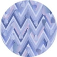 thumbnail image 1 of Ahgly Company Machine Washable Indoor Round Transitional Blue Area Rugs, 8' Round, 1 of 7