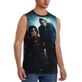 thumbnail image 2 of Joker Folie a Deux Characters Men's Tank Top Lightweight Summer Sleeveless Tee Shirt Muscle Tank Tops Workout T-Shirts Casual Athletic Undershirts, 2 of 7