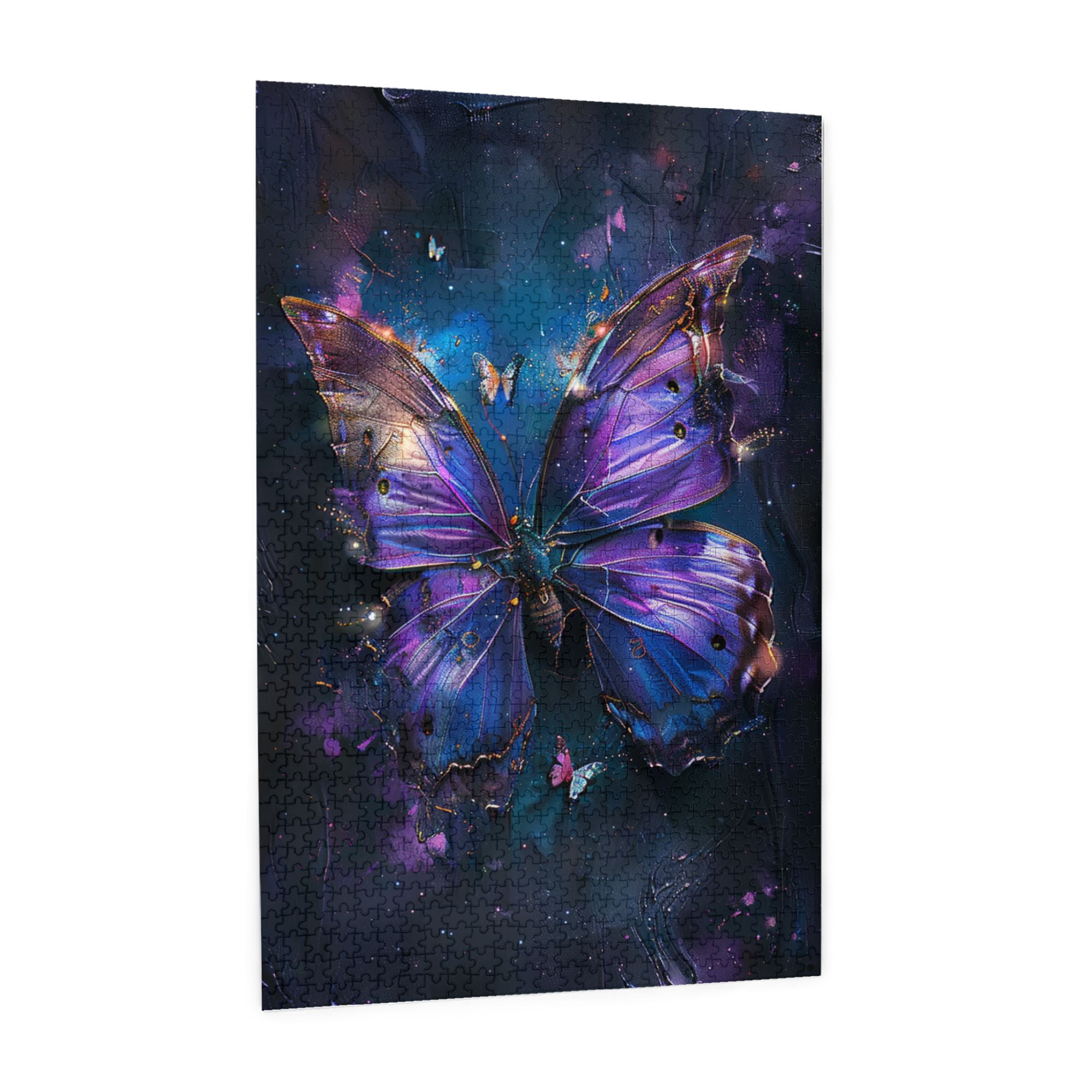 1000 PCS Fantasy Butterfly 1000 Piece Puzzle For Adults,Featuring Beautiful And Unique Illustrations,Depict A Dreamlike Butterfly,Modern Art Wooden Puzzle,Unique And Beautiful Design
