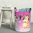 thumbnail image 6 of Johaoi Bluey Pattern Round Large Laundry Basket -Storage Basket - Toy Storage Basket, Perfect as Hamper, Kids Room Storage, and Toy Containment-, 6 of 6