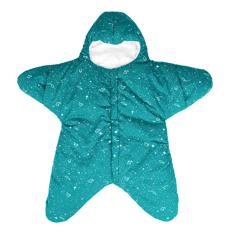 green baby sleeping bag