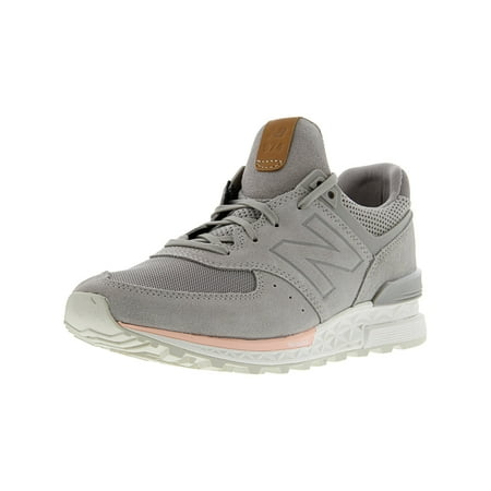 New Balance Ws574 Leather Fashion Sneaker - 8.5M - (Best New Balance For Flat Feet)