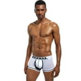 thumbnail image 4 of JOCKMAIL Boxer Men Sexy Mesh U Pouch Underwear Sexy Underpants Cueca Cotton Pants Trunks Boxer Shorts Gay Panties, 4 of 6