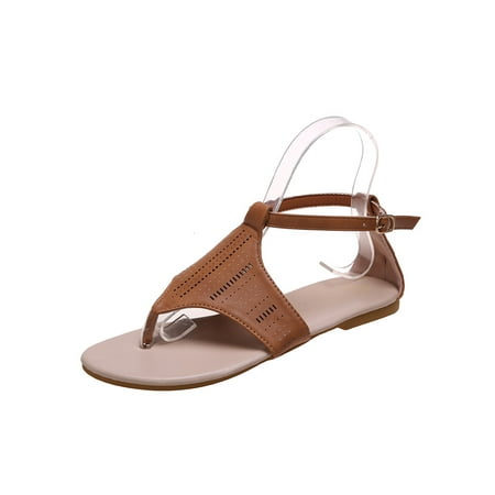 

Kesitin Womens Lightweight Nonslip Flip Flop Flat Sandal Ladies Party Retro Thong Shoes