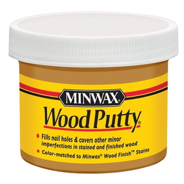 Minwax 448530000 Color-Matched Wood Filler – Walnut, 6 Oz, USA Made