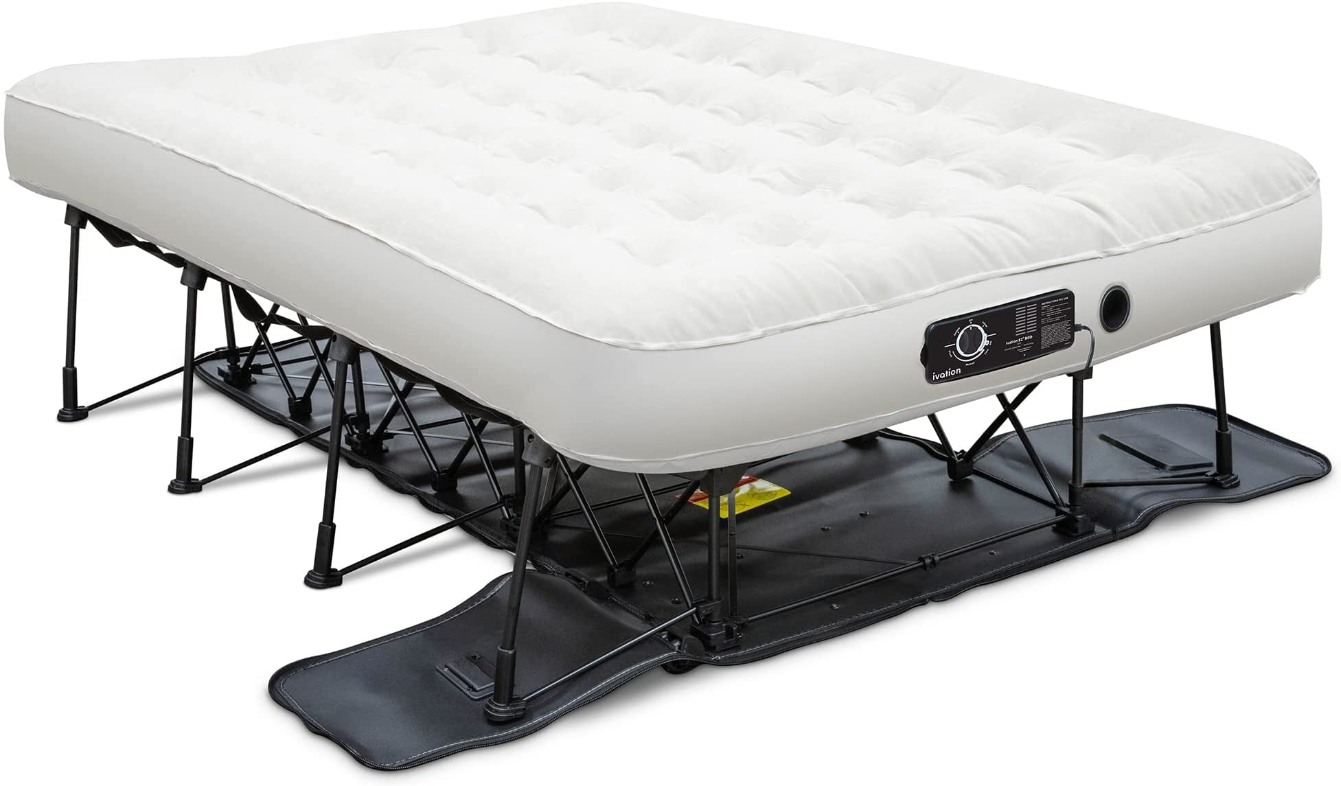 portable twin air mattress with frame