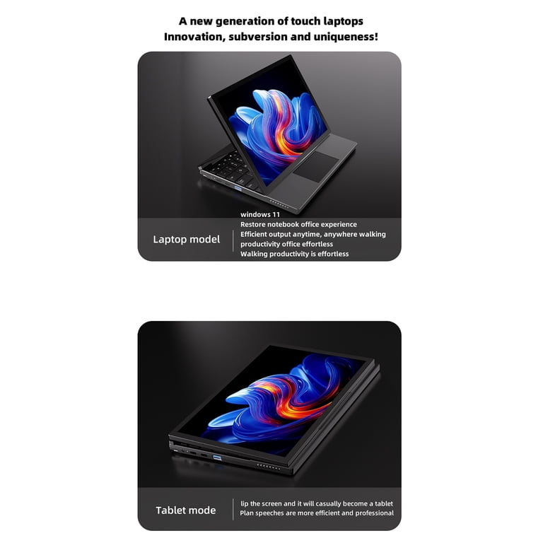 2 in 1 Tablet Laptop (10.95 