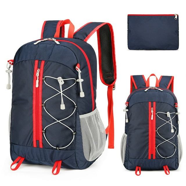 Crossing Border Lightweight Foldable Portable Outdoor Backpack For Men And Women Large Capacity Sports Travel Hiking Daypack