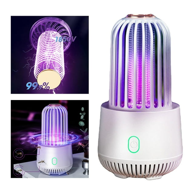 Bug para Interior Y Exterior Atrayente de Moscas Electrónica para Patio para El Hogar, Patio, Dormitorio, Cocina, Oficina Macarena bug zapper al aire libre
