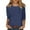 Grey, variant on 3/4 Sleeve Tops for Women, Yigetop Women Basic Crew Neck 3/4 Sleeve Blouses Casual Fashion Business Work Tee Top Ladies Tops Dark Blue L