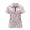 Golf Pattern & Pink Bows, variant on FUIALDOLG Soft Golf Shirt, Purple Gothic Halloween Print Polyester Moisture Wicking Quick Dry Polo Shirts for Outdoor Tennis Hiking
