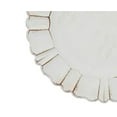 thumbnail image 2 of Scalloped Ruffled Rim Design Decorative Charger Plates 13" Round, Set of 4, 2 of 4