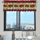 thumbnail image 1 of Decoración del hogar, esencial para Navidad. 137 x 45 cm/53,9 x 17,7 pulgadas. Cortinas navideñas de poliéster. Decoraciones festivas que hacen que la ventana luzca el ambiente navideño., 1 of 6