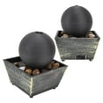thumbnail image 3 of Fuente de agua de escritorio ANGGREK bola de mesa plástico duradero ligero, 3 of 8
