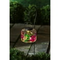 thumbnail image 4 of Evergreen Solar Glass Lantern with Hummingbird Art, 4 of 4