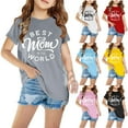 thumbnail image 4 of Utoimkio Kids Boys Girls Casual Short Sleeve Tops Crewneck T-Shirts Summer Casual Tee Tops for Boys Girls 3-14 Years, 4 of 4