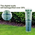 thumbnail image 3 of 5-Inch Garden Rain Gauge Outdoor Magnifying Scale and Numbers pwm25, 3 of 6