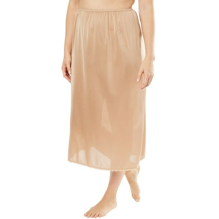 

Comfort Choice Women s Plus Size 2-Pack 31 Half Slip Half Slip