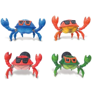 CoTa Global Cool Crab Refrigerator Bobble Magnets Set of 4 - Assorted Color