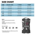 thumbnail image 5 of Goofa I Love Coffee Printed Men's Sleeveless T-Shirt - Athletic Gym Workout Tank Top for Men - Moisture-Wicking, UPF 30+ Quick-Dry Muscle Tee-3X-Large, 5 of 8
