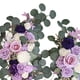thumbnail image 5 of Arreglo floral colgante de rosas artificiales de estilo rústico. 80cmX50cm, 5 of 5