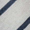 thumbnail image 2 of Rugsotic Carpets Eco-Friendly Woven Hand Woven Kilim Flat Weave Cream Charcoal Contemporary Area Rug, 2'6''x6' Runner, Antimicrobial, 2 of 10