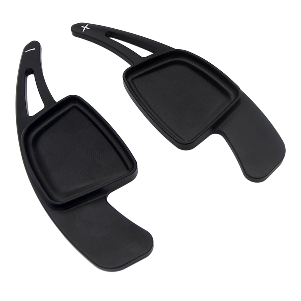 Youkk 2pieces Match Car Steering Wheel Paddle Set Sturdy And Durable Car Steering Wheel Paddles black 1Set
