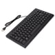 thumbnail image 4 of Teclado negro, mini teclado para el hogar, oficina, mini teclado, teclado de computadora, rendimiento comprobado, 4 of 9
