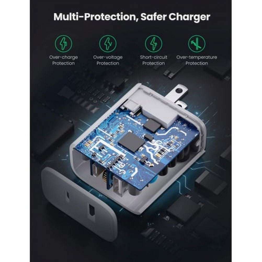 Fast Type-C 36W PD Home Charger for Samsung Galaxy A14 5G Phone - 6ft Long Cable USB-C Power Cord QC3.0 Adapter Wall AC Plug O8B Compatible With Galaxy A14 5G Model