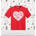 thumbnail image 2 of Shop4Ever Heart Cloud Toddler's Cotton T-Shirt 3T Red, 2 of 6